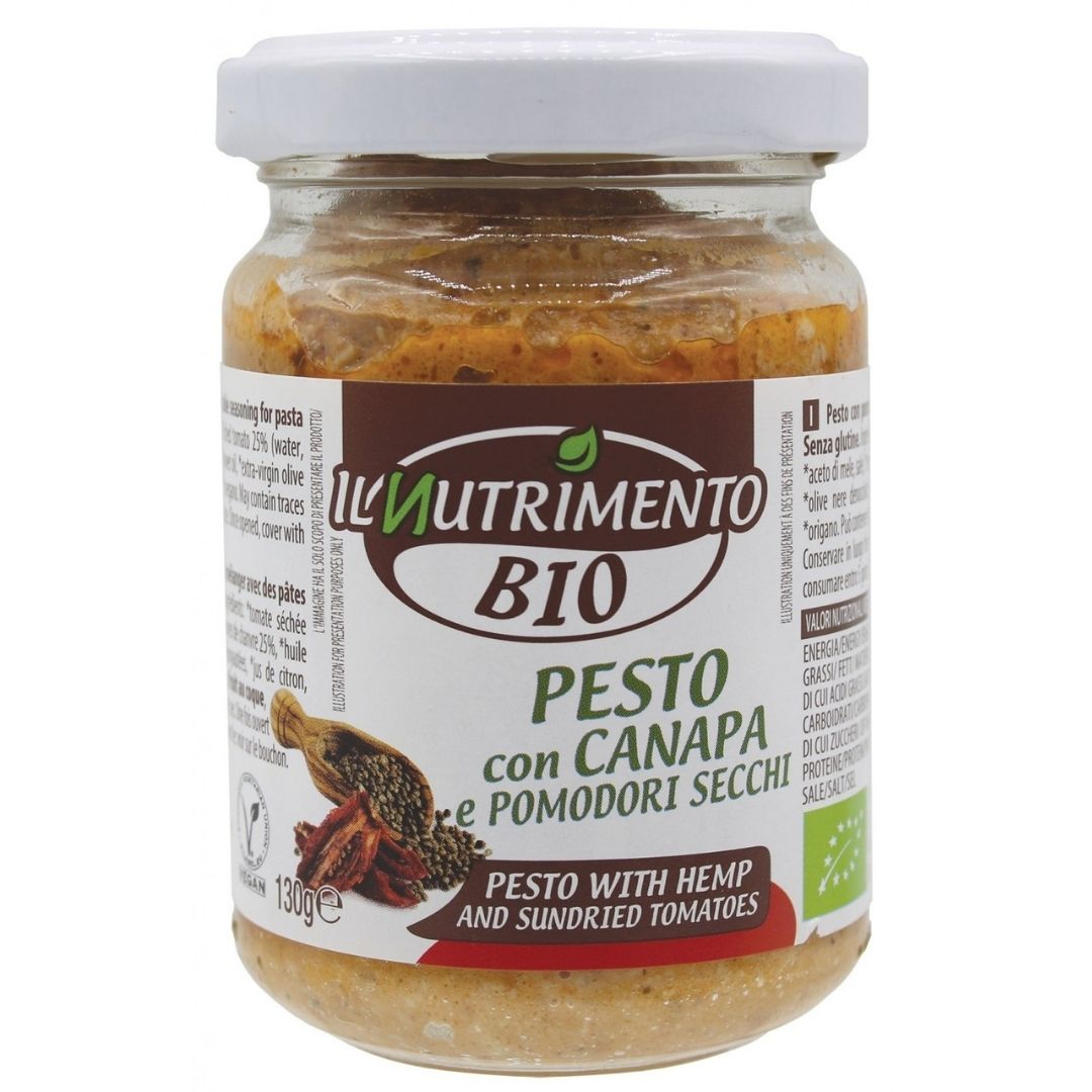 PESTO CANAPA E POMODORI SECCHI